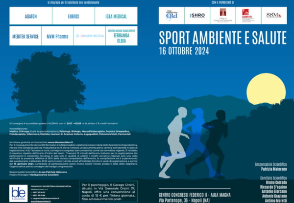 Clicca per accedere all'articolo Convegno Sport, ambiente e salute